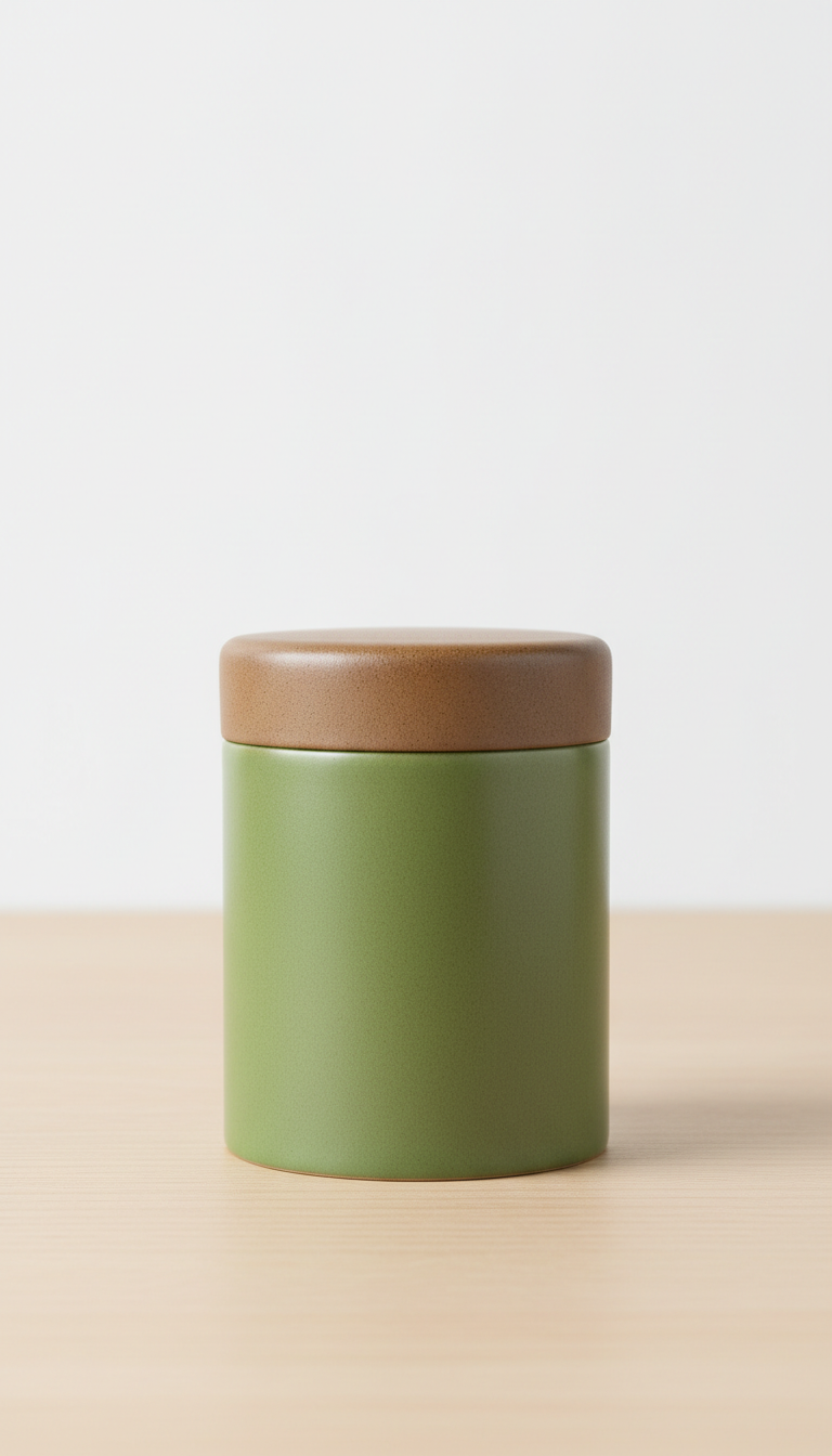 Matcha-Pulver Zeremonienqualität Dose