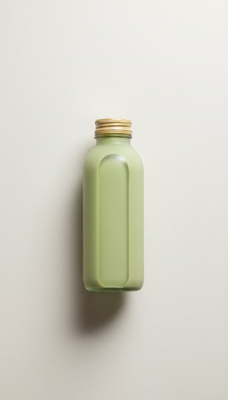 Matcha-Getränk Flasche Kaltgebrüht